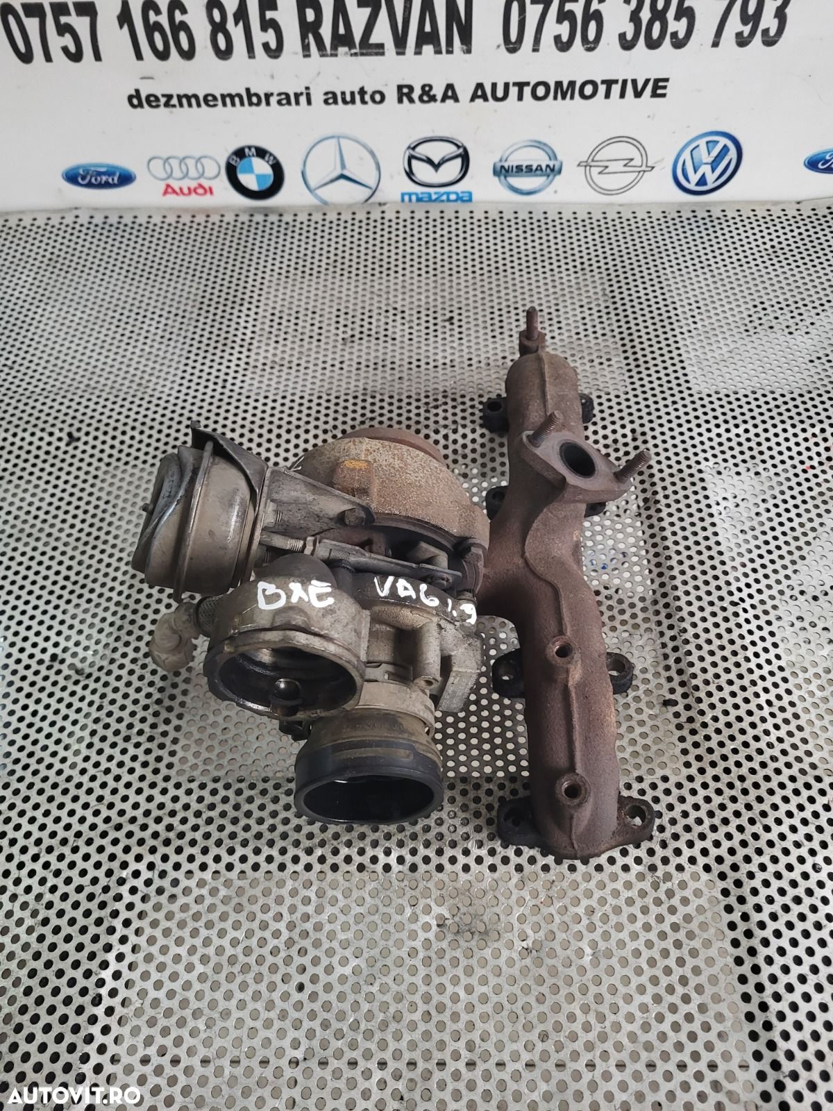 Turbo Turbina Vw Seat Skoda 1.9 Tdi 106 Cai Motor BXE Factura Si Garantie - 1