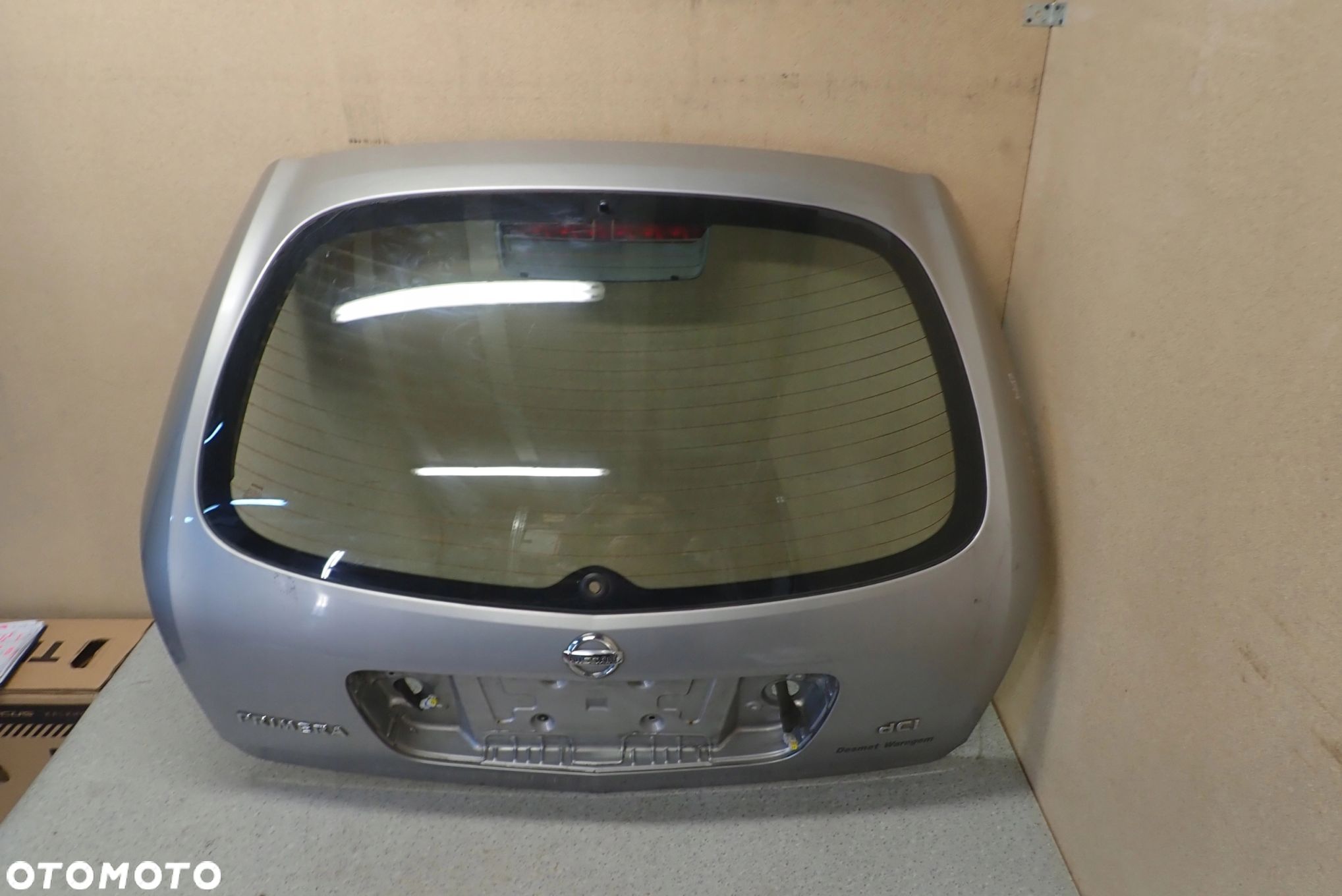 NISSAN PRIMERA P12 KOMBI 02- KLAPA TYLNA SZYBA TYŁ - 1