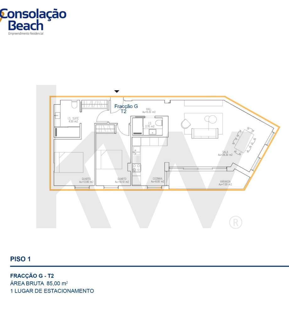 Apartamento T2 na Praia da Consolação – Peniche - Grande imagem: 2/20
