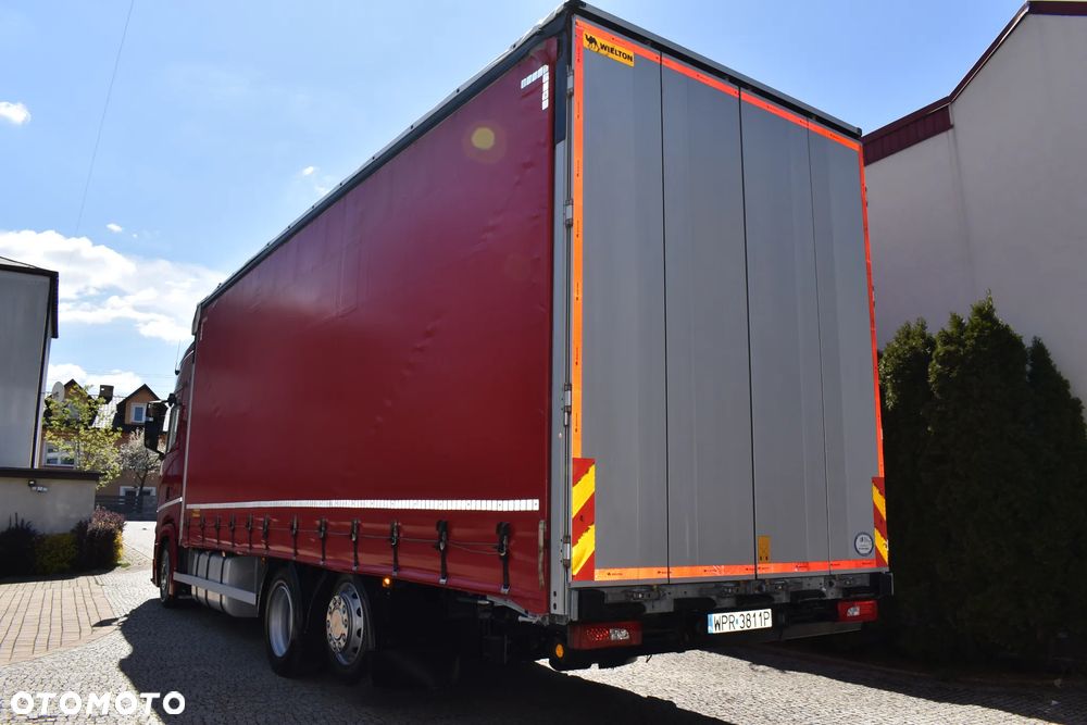 Scania S 500 FIRANA/OŚ PODNOSZONA/DACH I BOKI ZSUWANE - 4