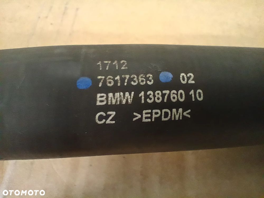 BMW F45 F48 MINI F56 F60 Przewód wody 7617363 / 9250566 - 6