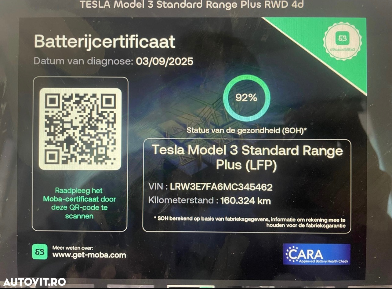 Tesla Model 3 Standard Reichweite Plus Hinterradantrieb - 3