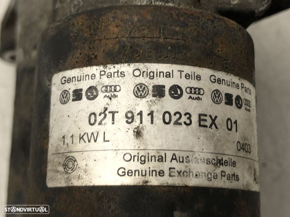 Motor de arranque VW POLO (9N) 1.2 12V 2001 - 2007  REF. 02T 911 023 EX / 0 001... - 6