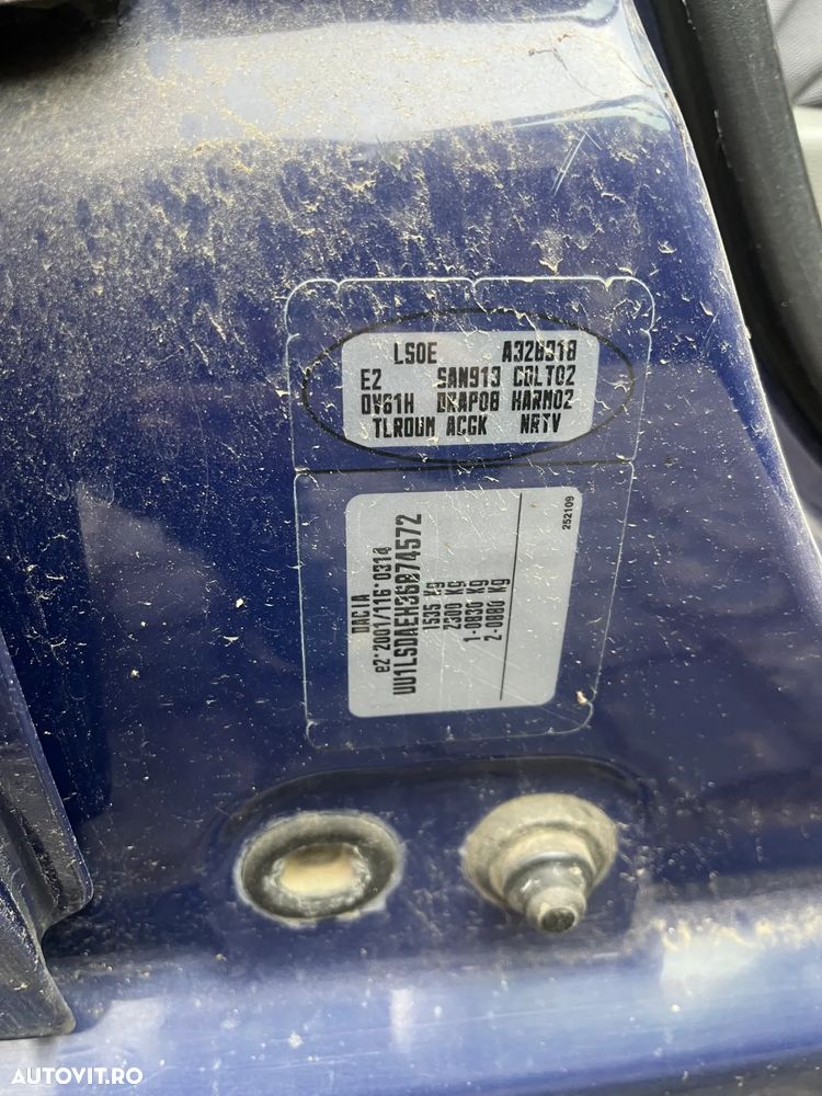 Dezmembrez Dacia Logan 1 2007 albastru 1,4 MPI OV61H - 6