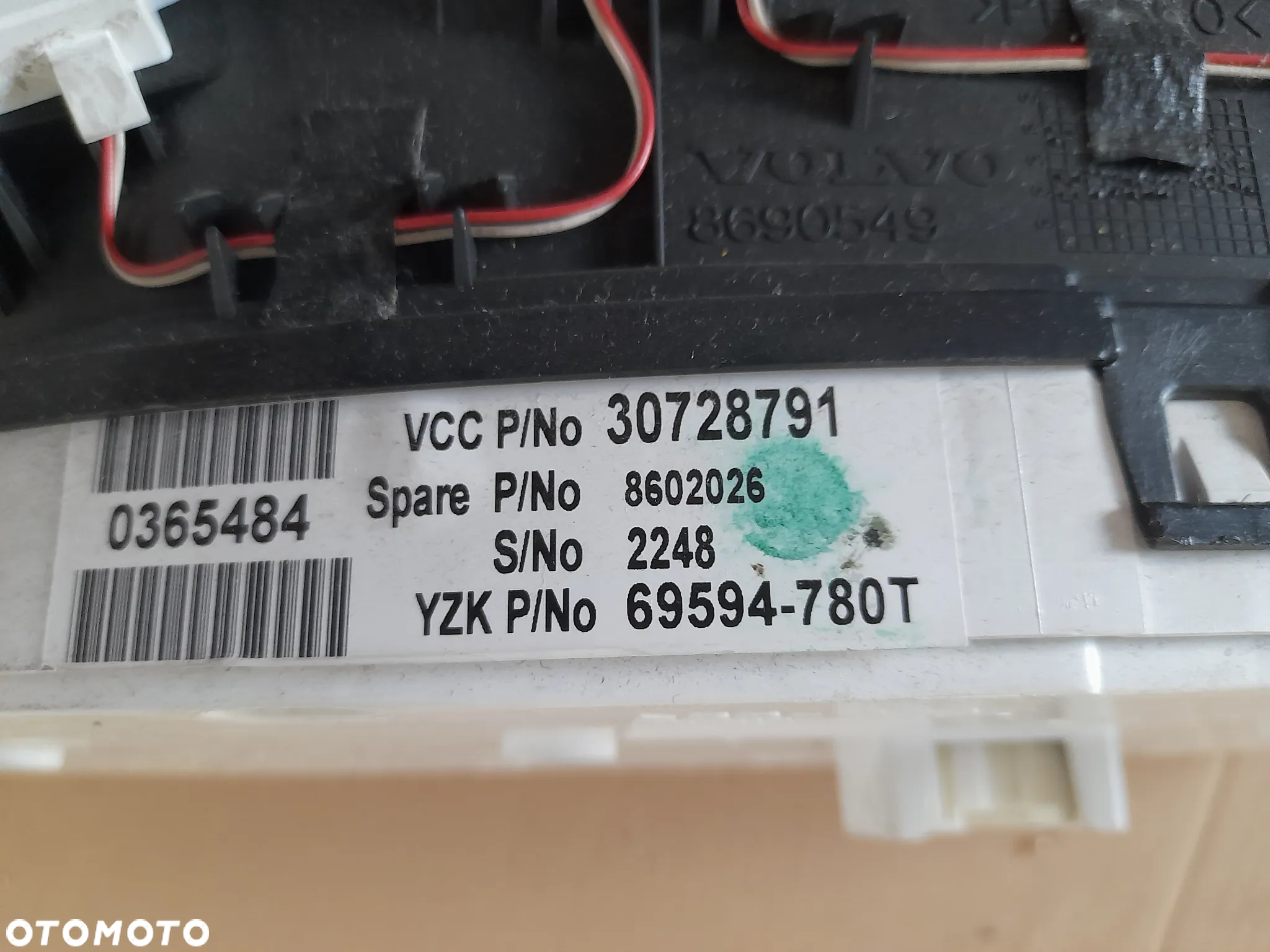 VOLVO V70  licznik zegary 30728791 - 4