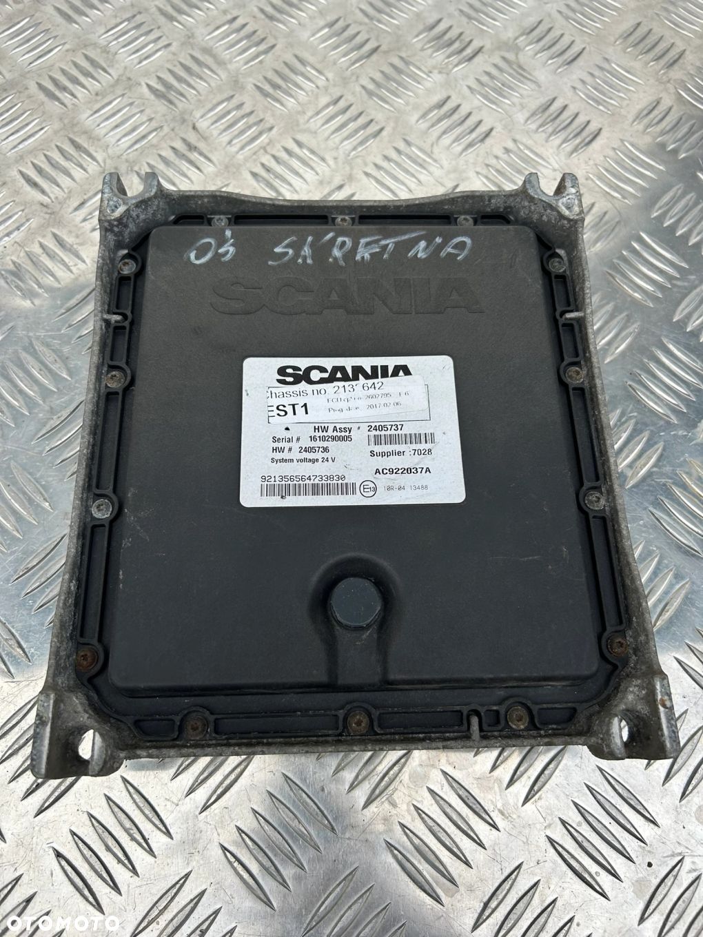 STEROWNIK OSI SKRĘTNEJ EST 1 SCANIA NTG - 1