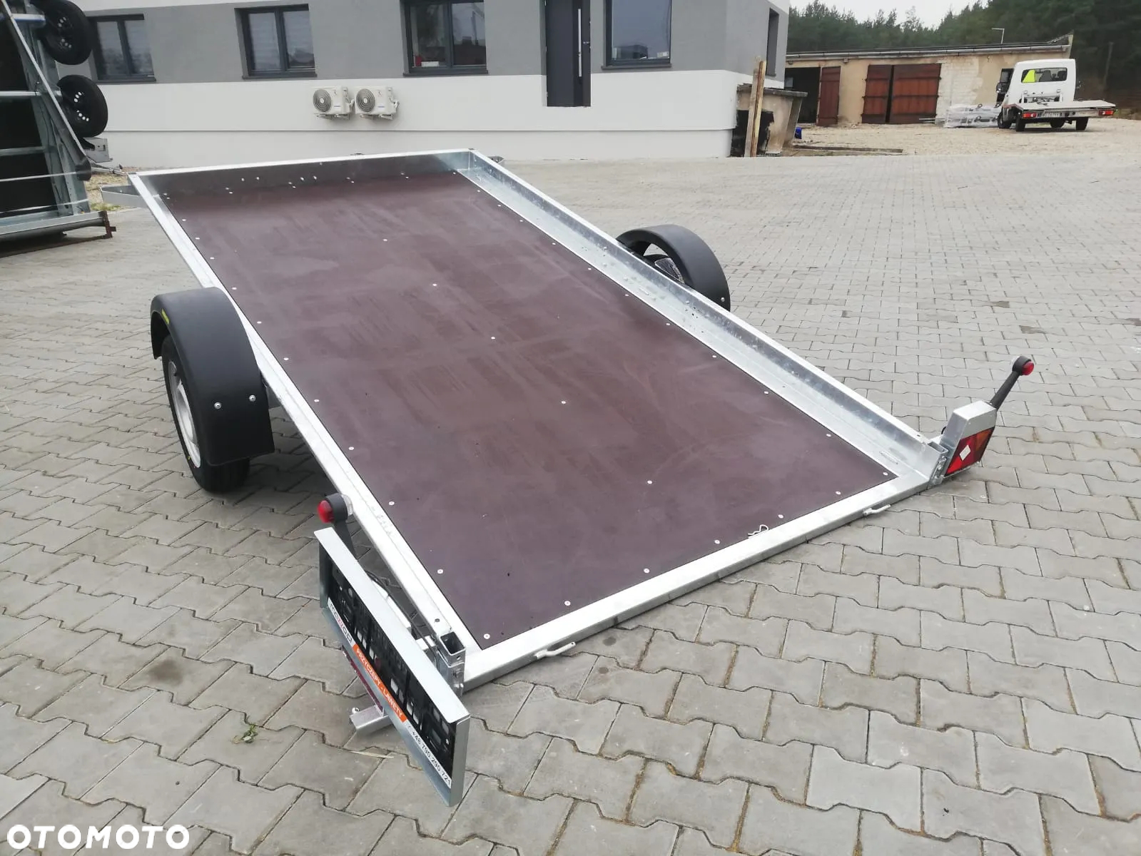 Neptun DOSTAWA! Przyczepa platforma wym. 305x166 cm, lekka SPAWANA N7-305 multi, Przyczepa idealna pod quada! DMC 750 kg GN152 - 10