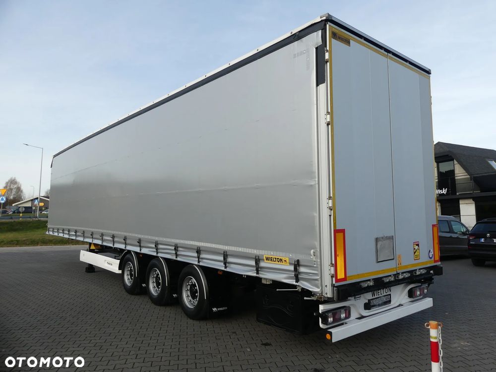 Wielton MEGA / FIRANKA / OŚ PODNOSZONA / ZADBANA / DACH PODNOSZONY / - 6