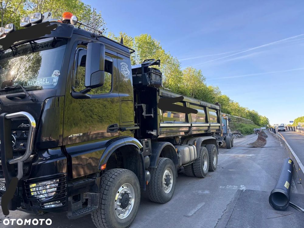 Mercedes-Benz Arocs 4153 8x8 Bordmatik B Wyposażenie Elek Plandeka Spr z Niemiec