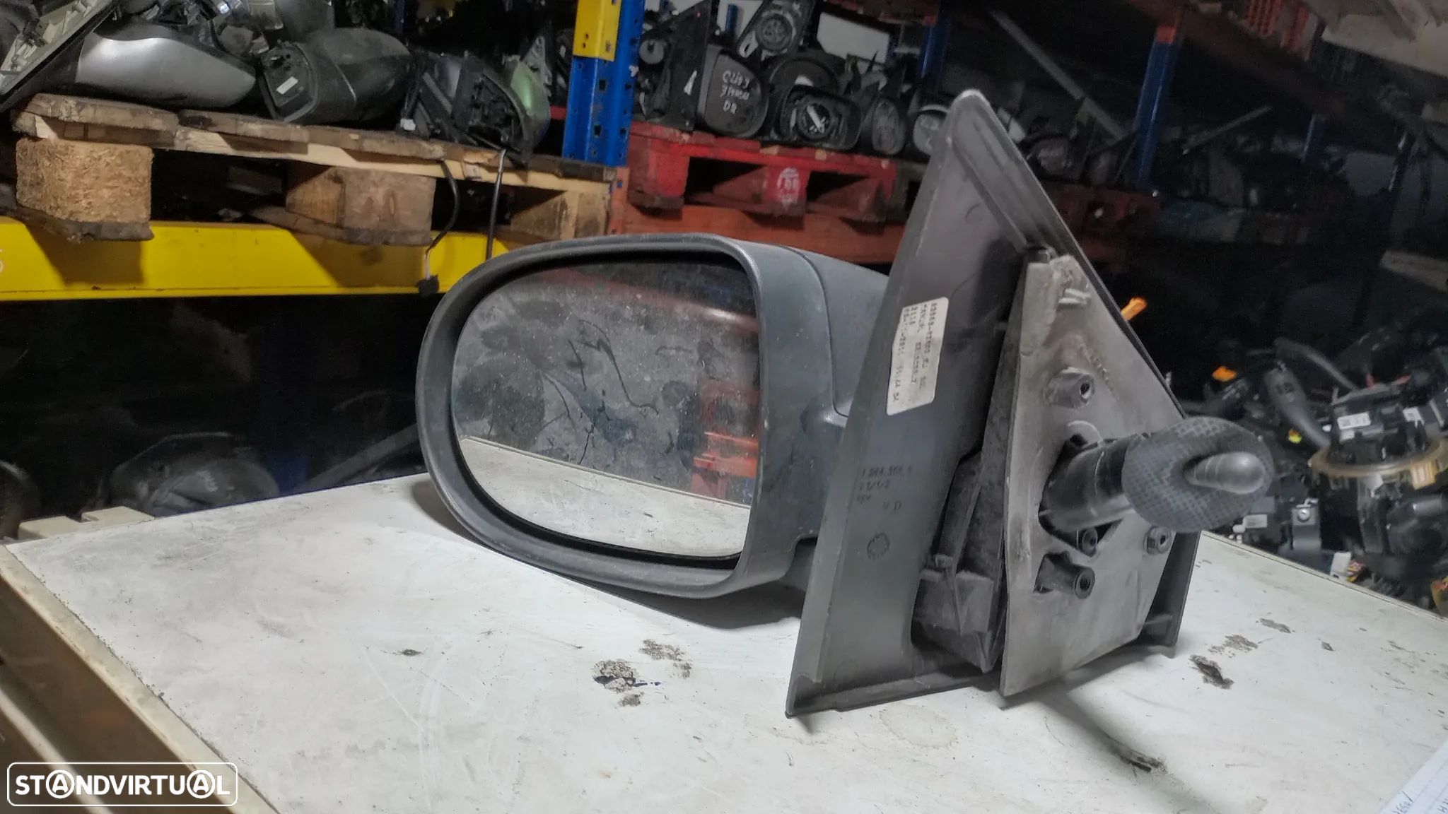 Retrovisor Clio 3 Esquerdo - 1