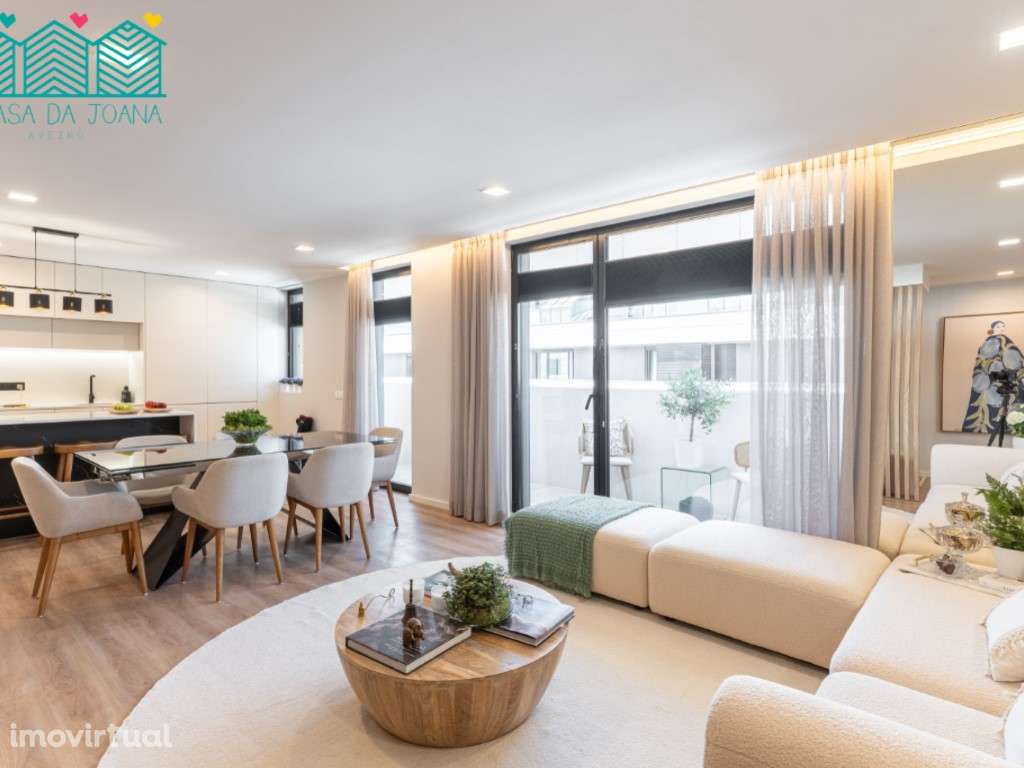 Apartamento T3 com Lugares de Garagem em Aveiro - Grande imagem: 3/20