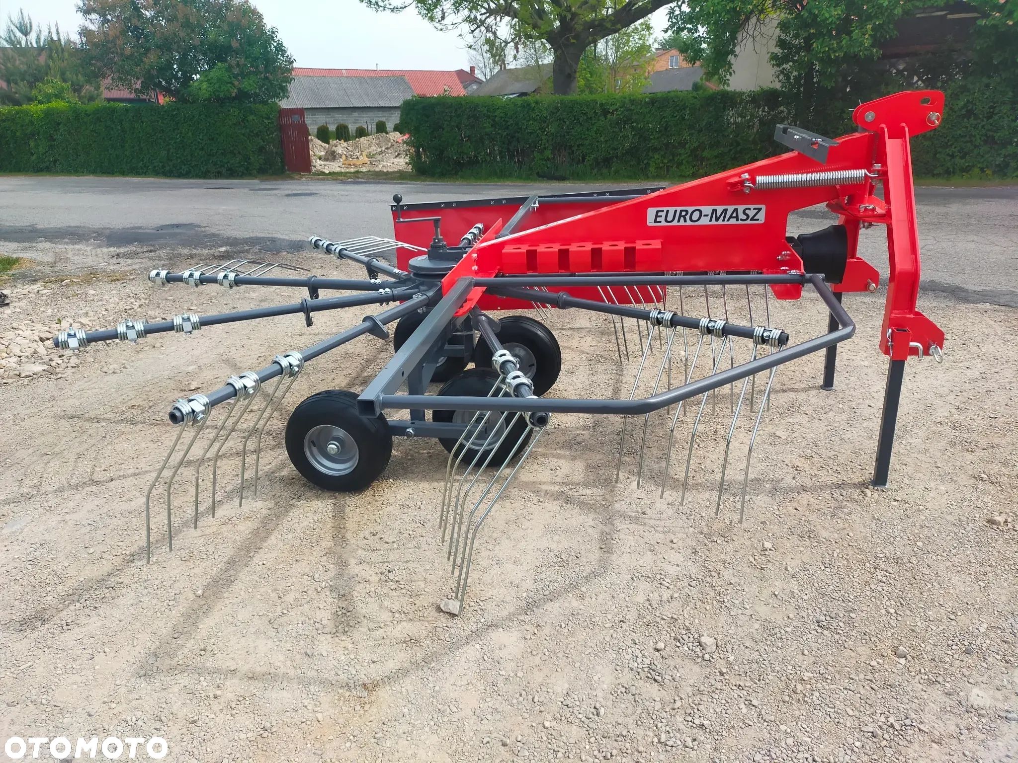 ZGRABIARKA KARUZELOWA/PAJĄK/TANDEM EURO-MASZ/TALEX 3,5m KOŁO KOPIUJĄCE - 1