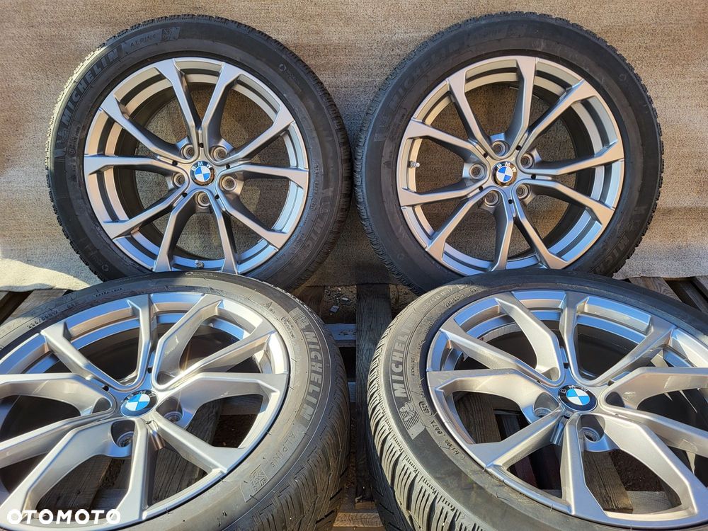 [K390] Koła zima BMW 17 Cali 5x112 Michelin 225/50/17 5mm BMW 3 21r - 2