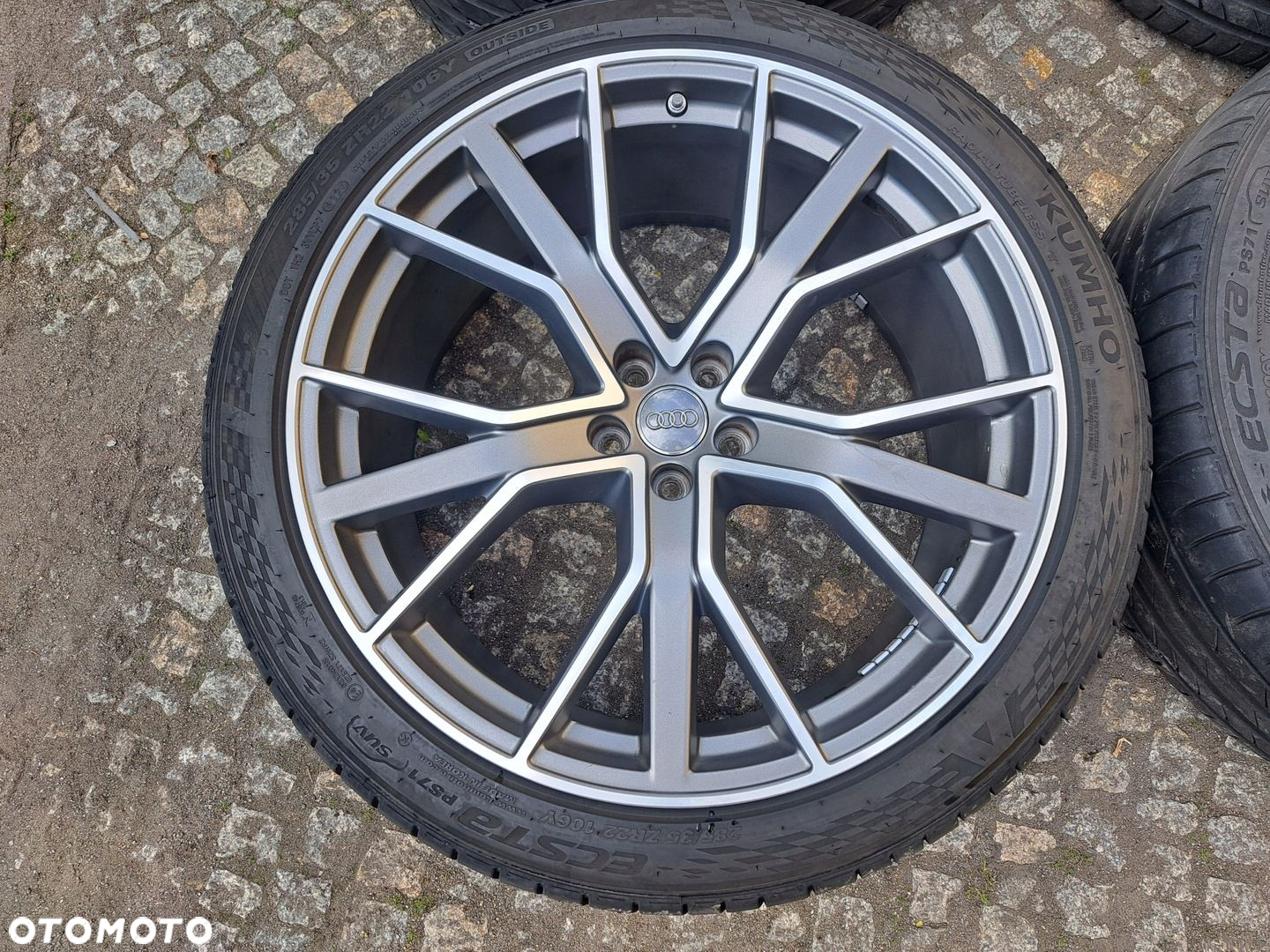 Oryg. Audi Q7 SQ7 22 S-Line Q8 SQ8 4M 4M0 opony letnie - 2