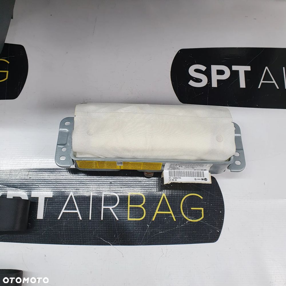 SEAT IBIZA 6J AX2 DESKA ROZDZIELCZA KONSOLA KOKPIT PULPIT PODUSZKI AIRBAG AIR BAG PASY KIT SET - 7