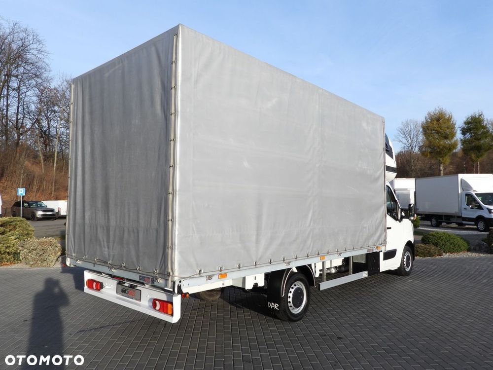 Renault MASTER PLANDEKA 10 PALET WEBASTO TEMPOMAT LEDY PNEUMATYKA KLIMATYZACJA  165KM - 4