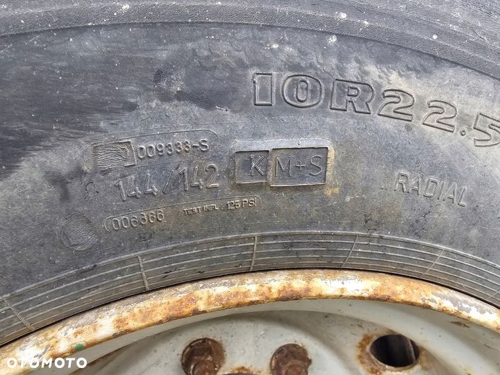 KOŁA KOŁO FELGI OPONY 4 sztuki IVECO EUROCARGO FULDA CONTINENTAL 10R 22.5 - 6