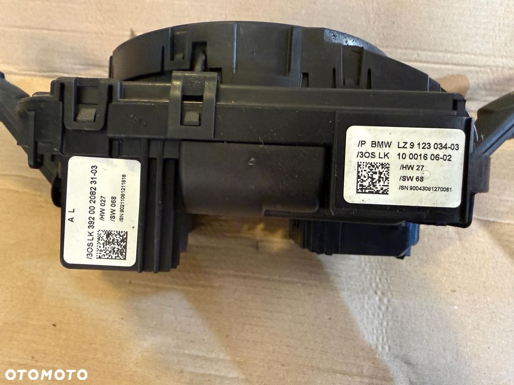 Przełącznik zespolony taśma świateł wycieraczek BMW E90 E91 6989557 - 4