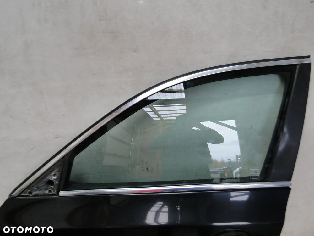 BMW 5 E60 E61 DRZWI LEWE PRZÓD PRZEDNIE SCHWARZ 2 KOMPLETNE - 4