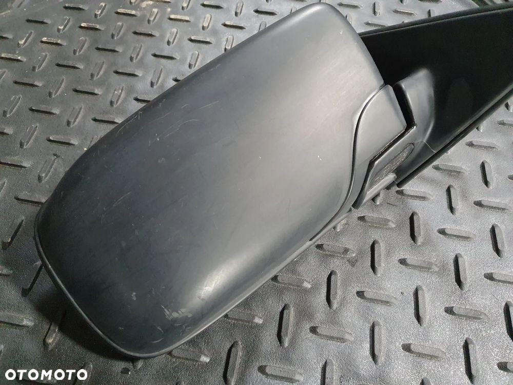 BMW E34 E36 E39 E46 LUSTERKO ZEWNĘTRZNE PRAWE ELEKTRYCZNE 4PIN E10117351 CZARNE MATOWE - 4