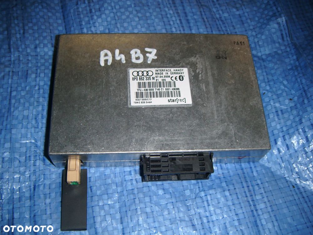 audi a4 b7 moduł bluetooth 8e0862335m - 1