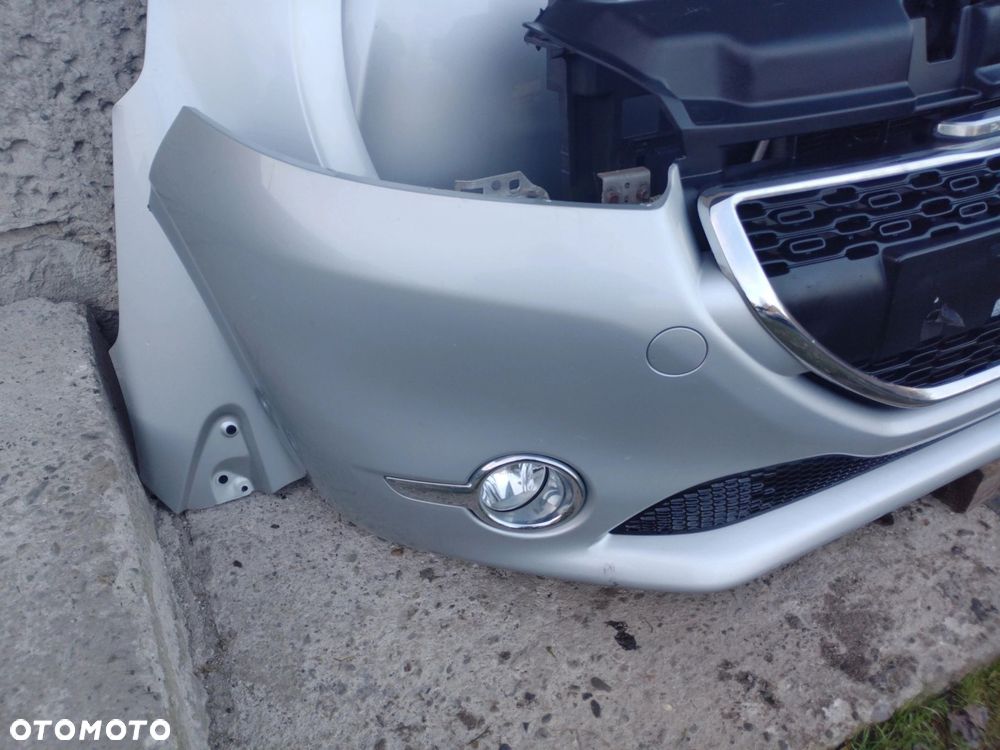 ZDERZAK MASKA BŁOTNIK KOMPLETNY PRZÓD PEUGEOT 208 12/15r - 4