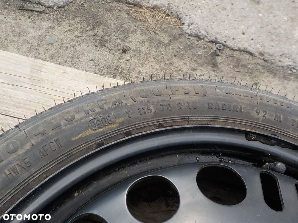 DOJAZDÓWKA OPEL ZAFIRA B II ASTRA III H 5X110 R16 - 5