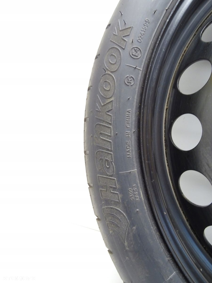 KOŁO DOJAZDOWE ZAPASOWE 125/70R19 ET 29 5X112 AUDI A4 B8 A5 8T 8K0601027D - 6