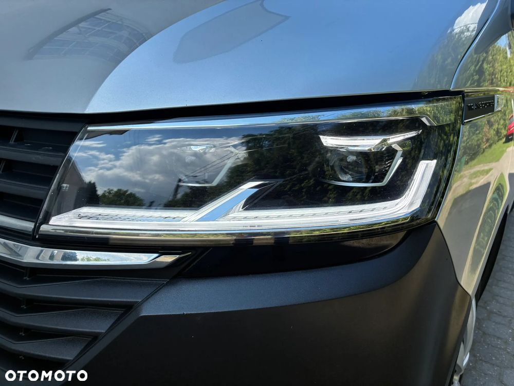 Volkswagen T6.1 Transporter L2H1 2.0TDI 150KM SALON PL Lampy Led Kamera - 15