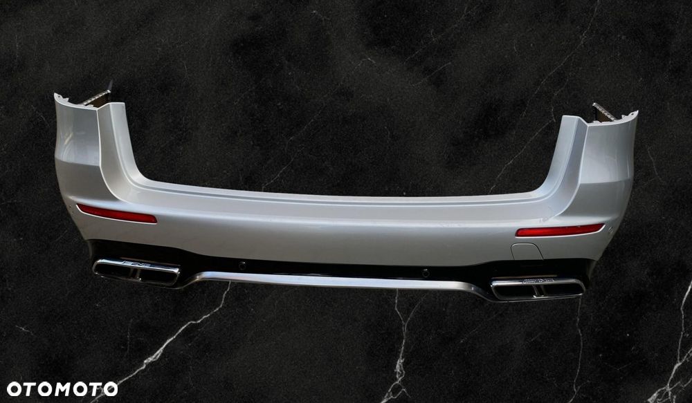 MERCEDES E W213 63 AMG 755 ZDERZAK TYŁ TYLNY KOMBI 6xPDC ORYGINAŁ - 1