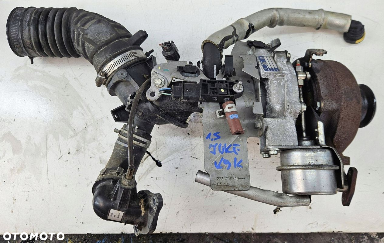 Nissan Juke I F15 1.5 DCi k9k21 821162190 Turbina turbosprezarka - 2