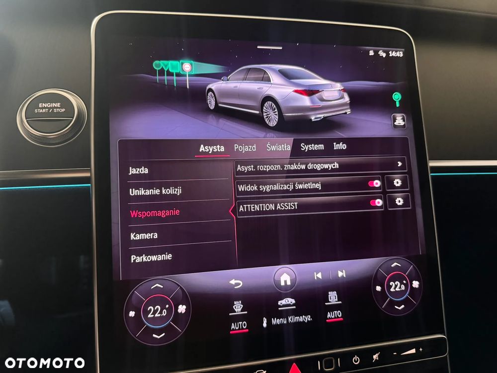 Mercedes-Benz Klasa S 580 e PHEV 4-Matic AMG Line 9G-TRONIC - 27