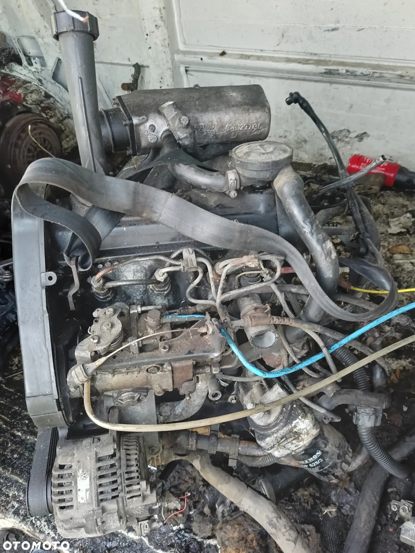 Kompletny silnik VW T4 1.9D Oryginalny filmik - 3