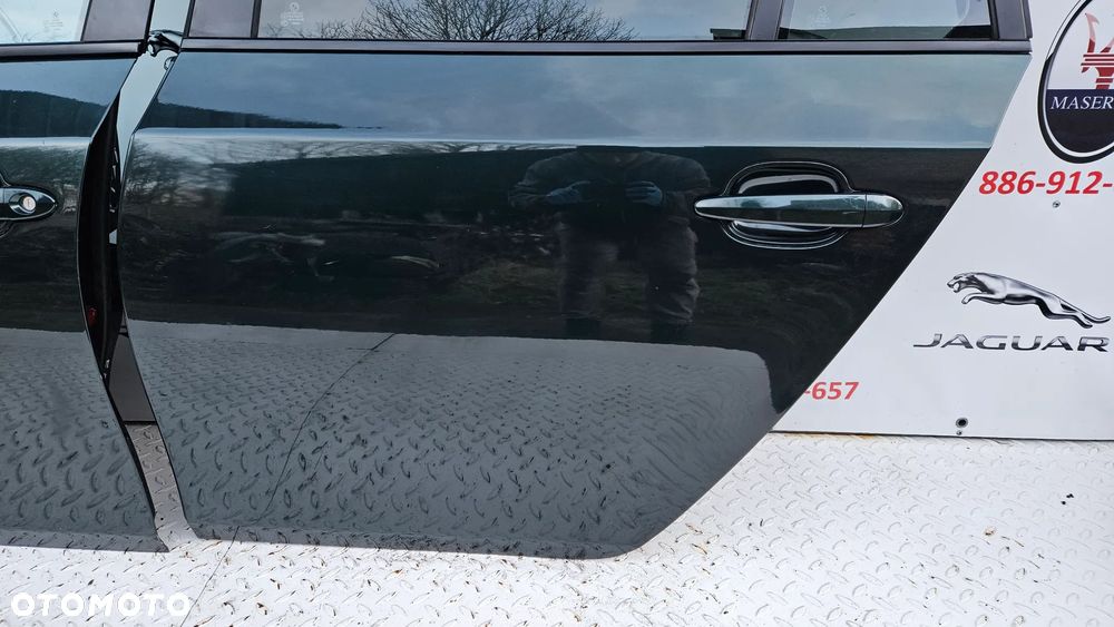 BMW 5 E61 Drzwi przód lewy przednie lewe Drzwi tył lewy tylne lewe Europa Kolor  430/6 oxfordgruen metallic - 11