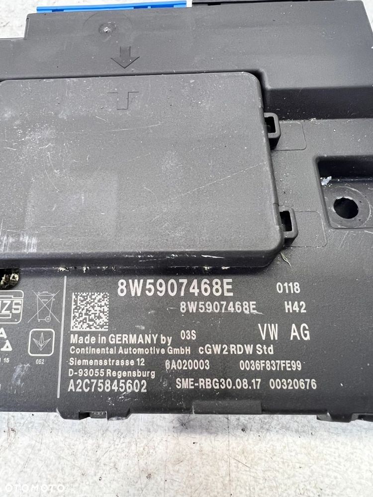 MODUŁ STEROWNIK GATEWAY AUDI A5 8W 8W5907468E - 7