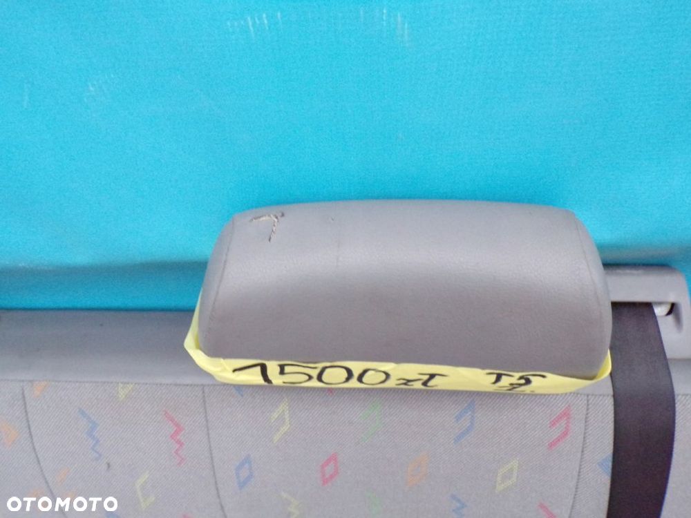 VW T5 TRANSPORTER CARAVELLE 04- FOTEL 3 OSOBY KANAPA III RZĄD - 7