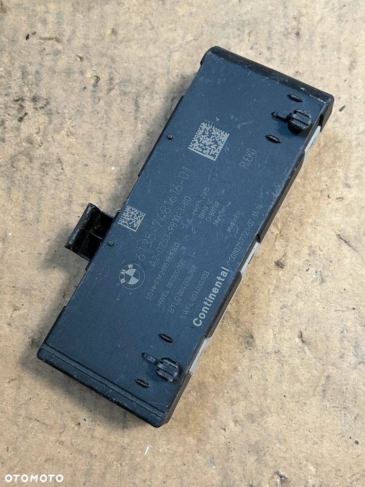 BMW F15 F16 F31 F36 MODUŁ STEROWNIK KLAPY BAGAŻNIKA 7481616 - 1