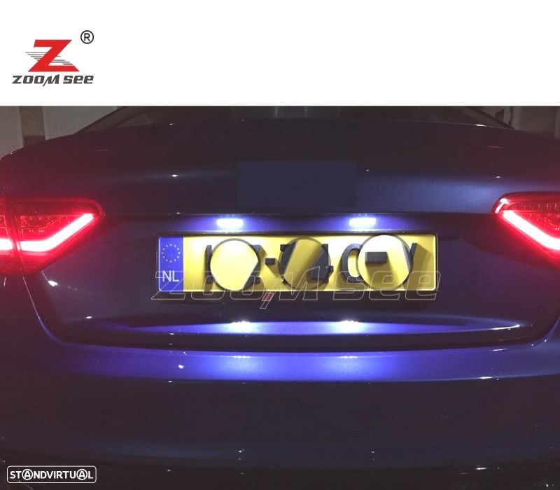 KIT COMPLETO DE 20 LÂMPADAS LED INTERIOR AUDI A5 S5 RS5 SPORTBACK 09-15 - 3