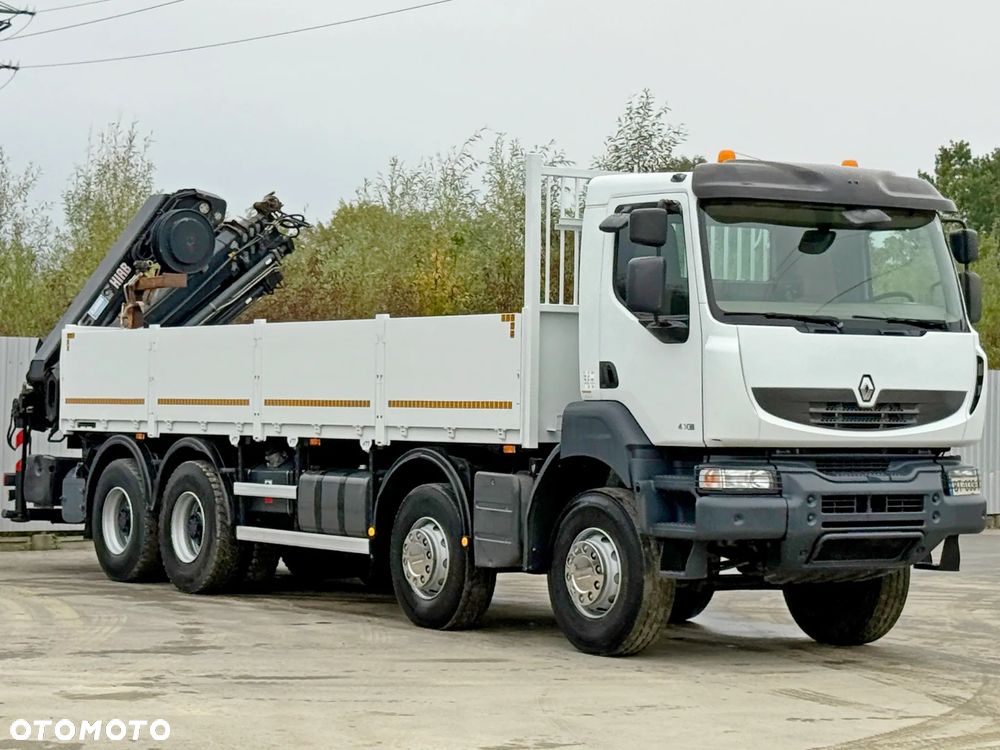 Renault Kerax 430 DXI * HIAB 211 EP-5 HIDUO + PILOT * 8x4 - 3