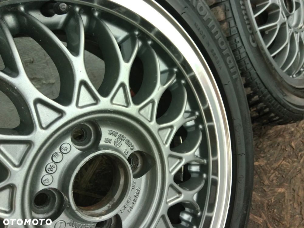 VW GOLF III POLO 1H0601025Q FELGI ALUFELGI BBS 450 Z OPONAMI 15 ET 45 6J 15" 4 X 100 - 14