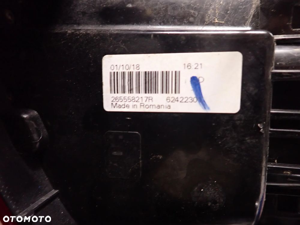 DACIA DUSTER II 17-21 LAMPA LEWY TYŁ 265558217R - 4
