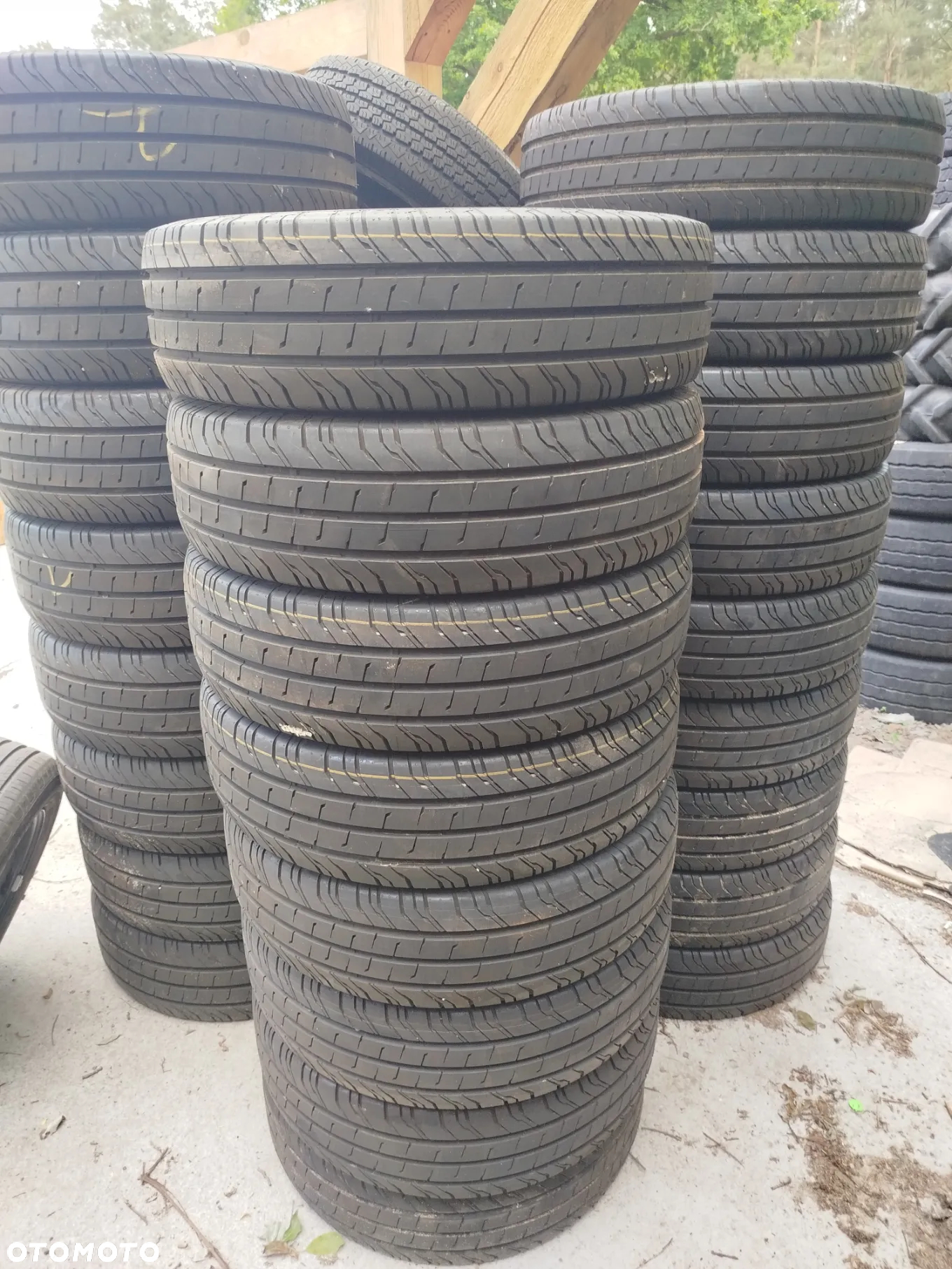 205/75R16C 113R Continental ContiVanContact Nowe z demontowane z nowego MAN - 14