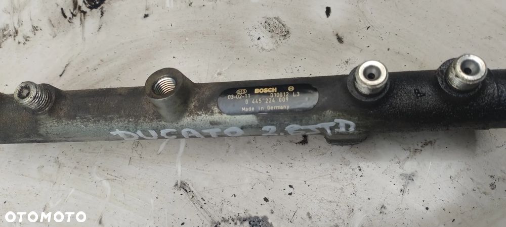iveco daily FIAT DUCATO JUMPER BOXER 2,8HDI 2,8JTD listwa wtryskowa 0445224009 - 1