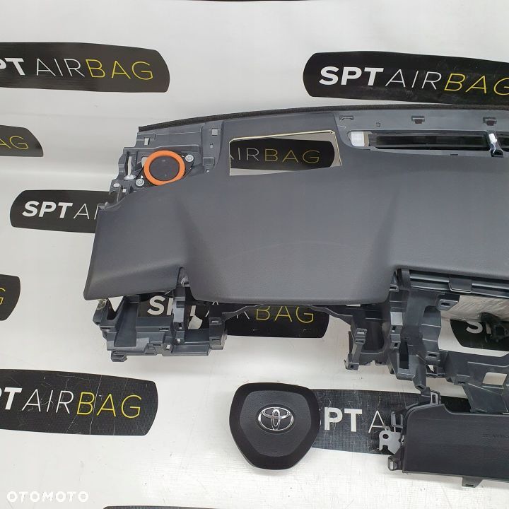 TOYOTA CAMRY DESKA ROZDZIELCZA KONSOLA KOKPIT PULPIT PODUSZKI AIRBAG AIR BAG PASY KIT SET - 2