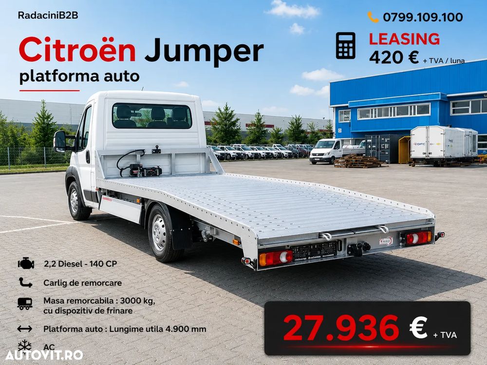 Citroën Jumper paltforma auto - 2
