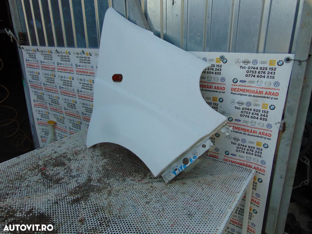 Aripa renault Trafic 2002-2013 aripi Opel vivaro stanga dreapta alba - 10
