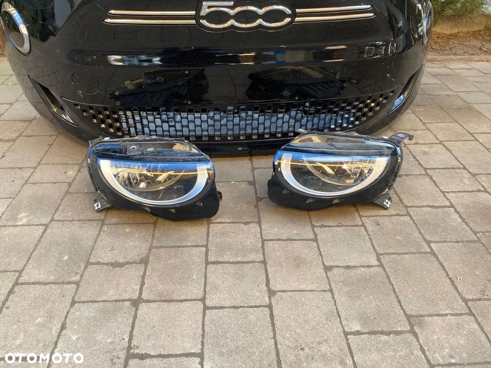 zderzak maska lampa pas przedni fiat 500 500e elektryk - 1