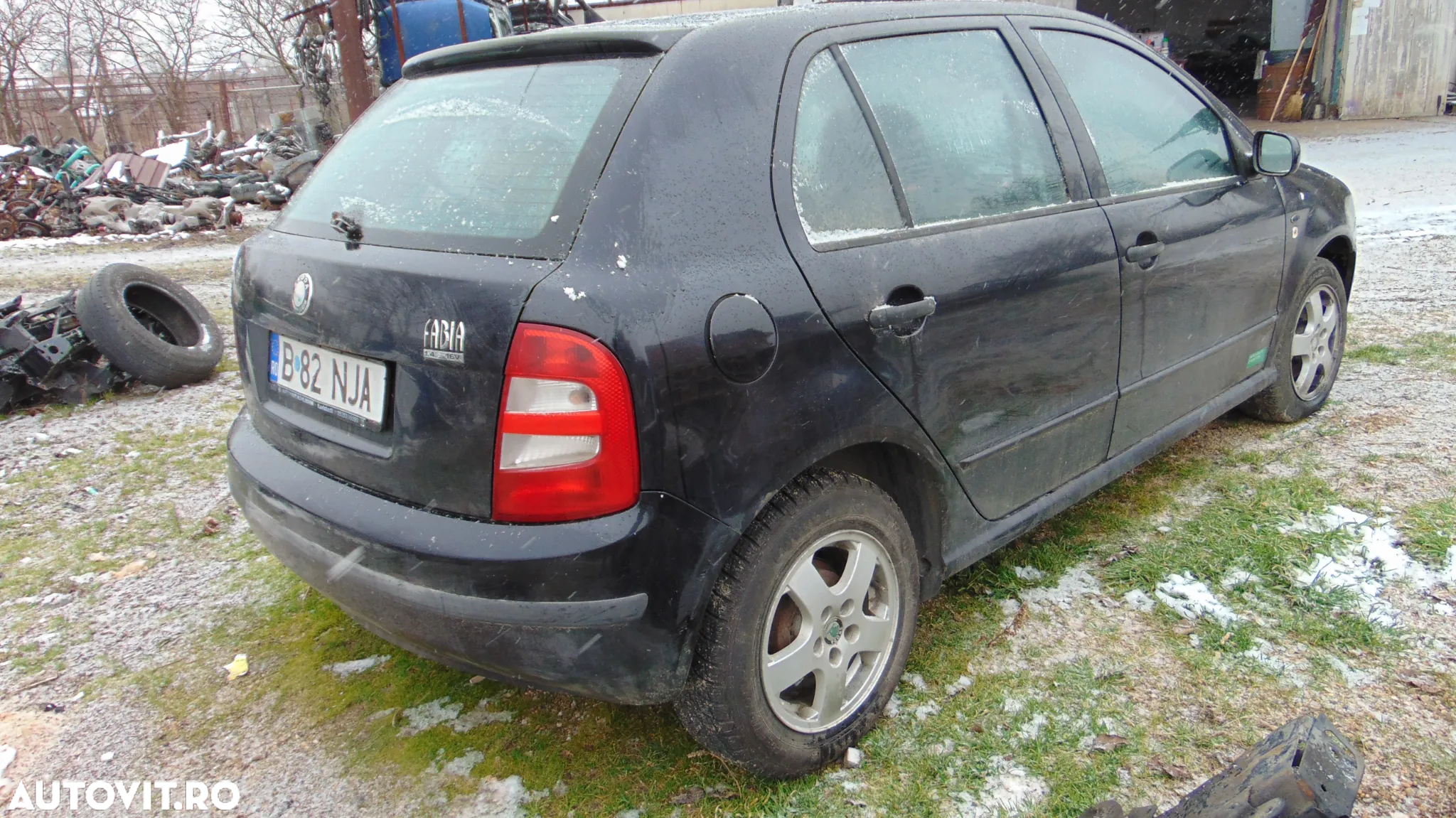 Bara spate Skoda Fabia 2000-2006 bara spate spoiler - 2