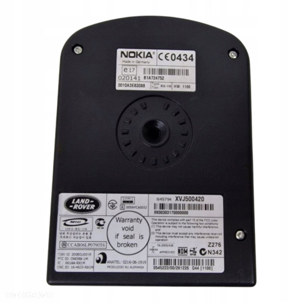 LAND ROVER MODUŁ BLUETOOTH XVJ500420