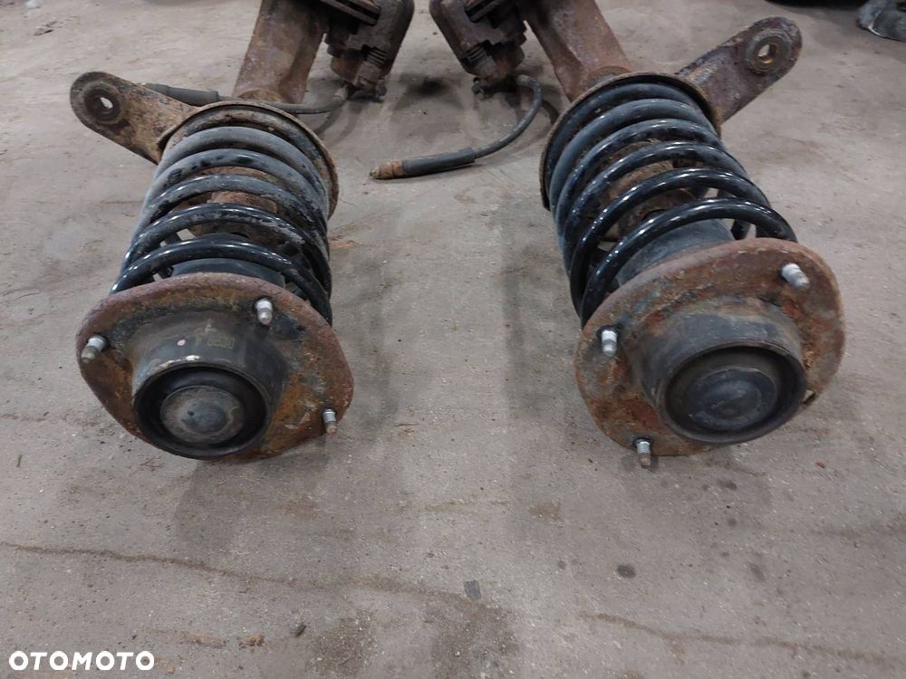 AMORTYZATOR SPRĘŻYNA ZWROTNICA LEWY PRZÓD + PRAWY PRZÓD DAEWOO LANOS 1.3 8V - 2